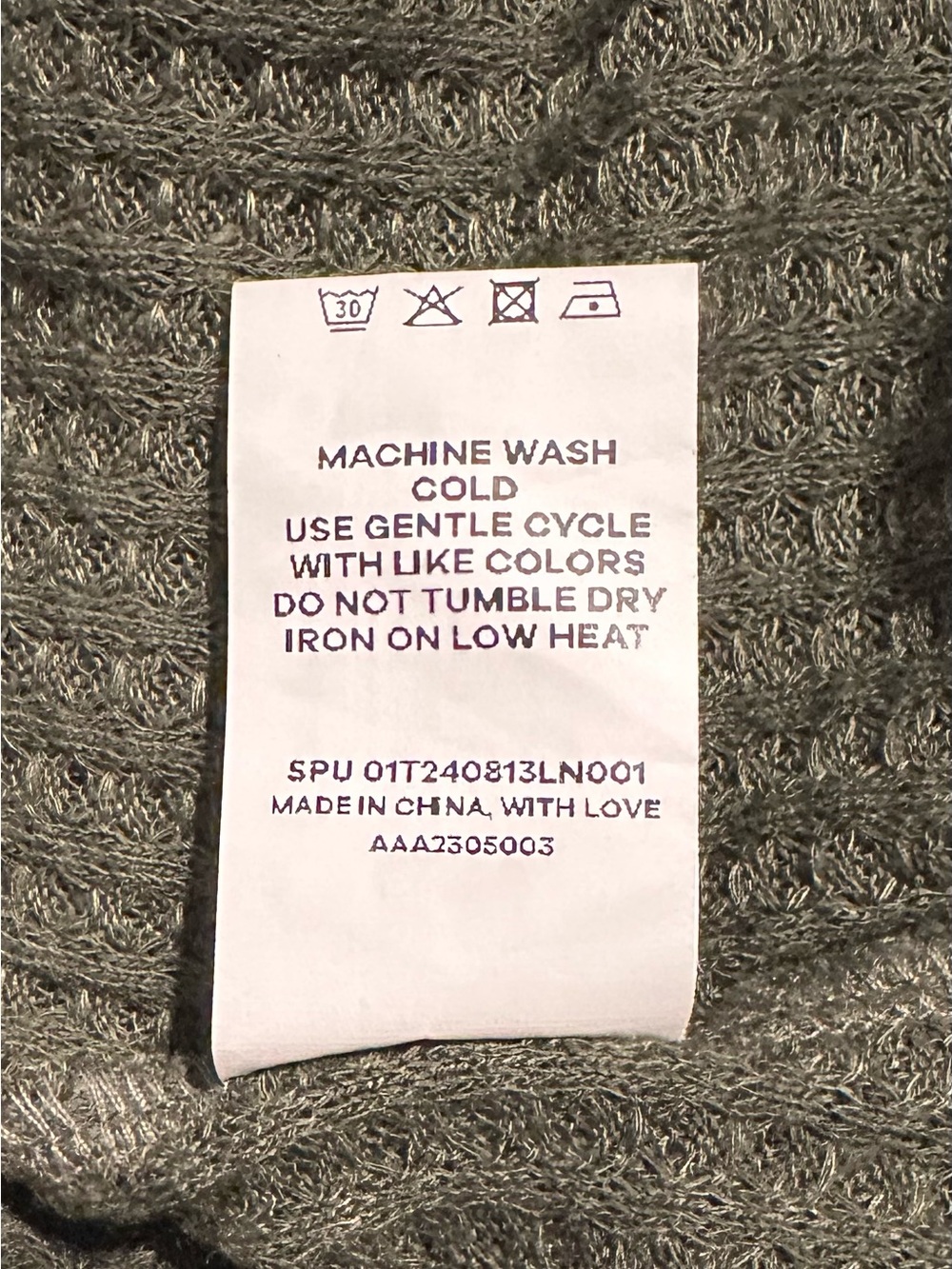 BloomChic Olive Green Ribbed Sweater Top - Picture 6 of 9